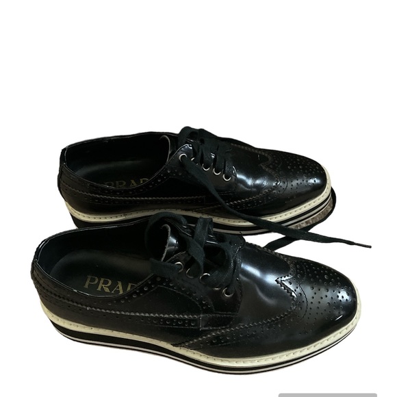 Prada Oxford Platforms - Picture 2 of 6